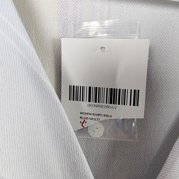 Forever 21 Rayon Short Sleeve Button Down Shirt Multicolored Size Small - Picture 9 of 9